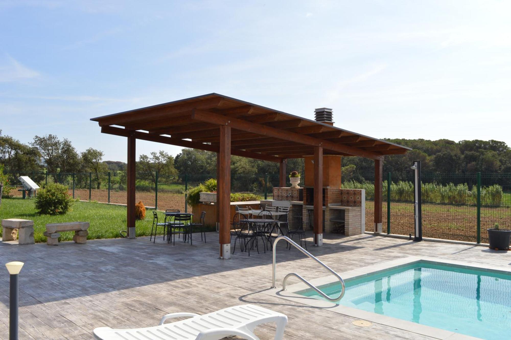 Vila Mas Piua Girona Exteriér fotografie