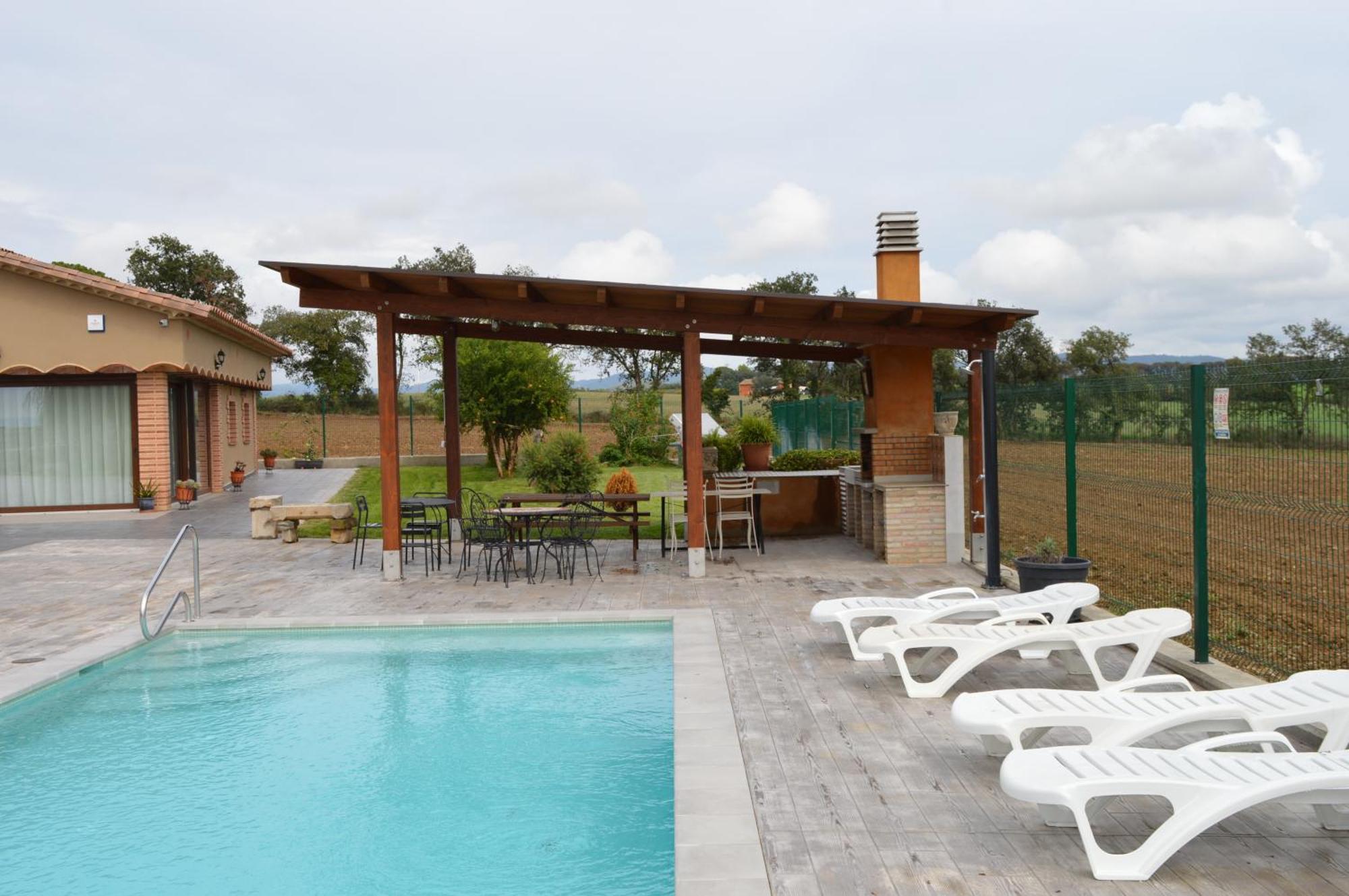 Vila Mas Piua Girona Exteriér fotografie