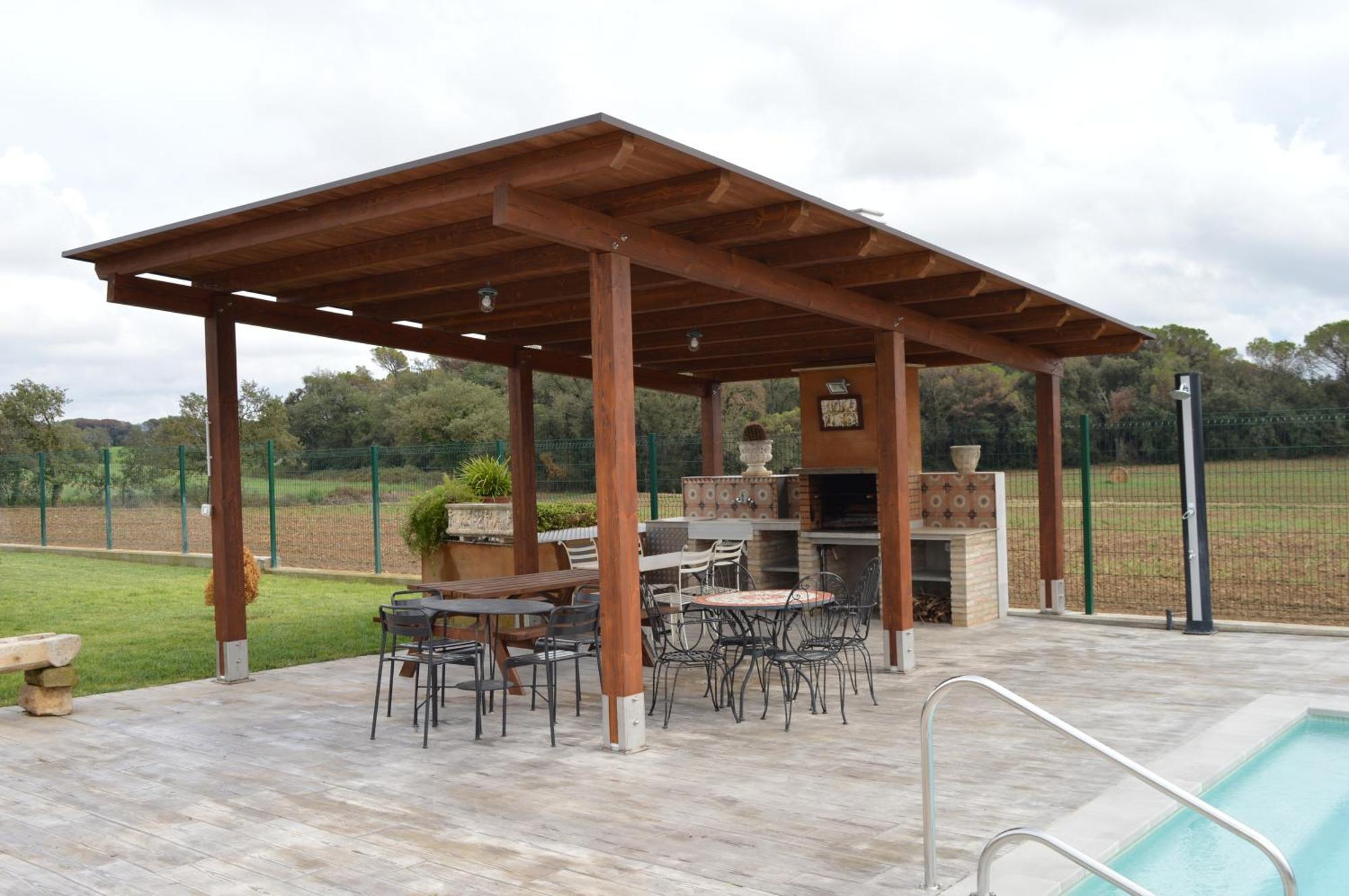 Vila Mas Piua Girona Exteriér fotografie