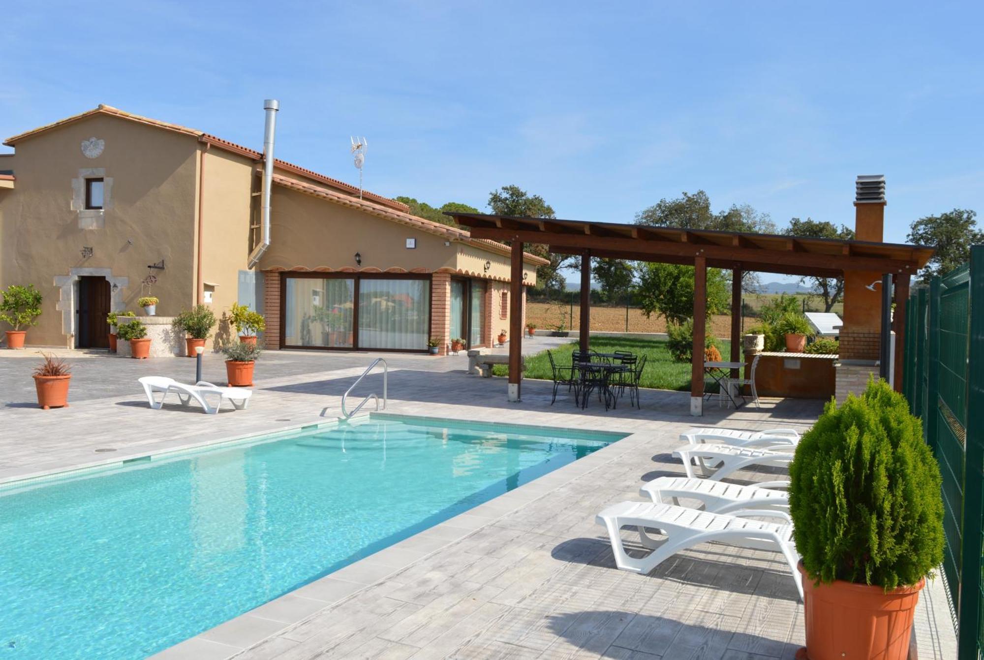 Vila Mas Piua Girona Exteriér fotografie
